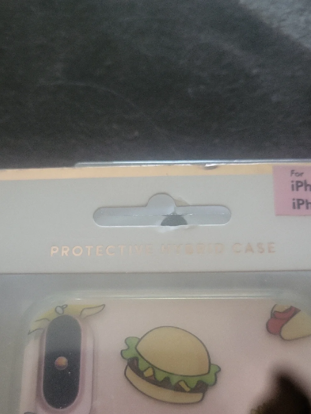 Iphone X Or Xs Protective Case , Motif Fun Fast Food Scratchless No Gaining Yum